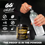 Gamer Supps GG Energy - Sploosh by CottontailVA (100 Servings) - Keto Friendly Gaming Energy and Nootropic Blend, Sugar Free + Caffeine + Vitamins + Immune Support, Powder Drink