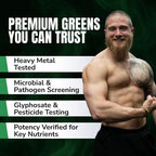 VEDGE Nutrition Organic Greens - Vegan Plant-Based Greens Superfood Powder - Drink Mix for Energy, Antioxidants & Recovery - Full Spectrum Greens for Athletes - 30 Servings - Mixed Berry Flavor