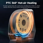 2026 New Official CREALITY Space Pi Filament Dryer, 360° 110W PTC Hot-Air Heating 3D Printer Filament Dryer Box with Fan, Upgraded Filament Dehydrator Storage for PLA ABS PETG PA Filament 1.75 2.85mm