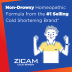 Zicam Cold Remedy Zinc RapidMelts, Cherry Flavor, Homeopathic, Cold Shortening Medicine, Shortens Cold Duration, 25 Count (Pack of 2)