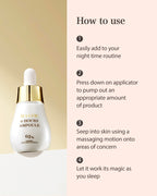 MASTINA Mastic Ampoule Serum (2-Pack, 0.5fl oz Each), Korean Face Serum with 63% Mastic Complex & Niacinamide for Firming & Hydrating, Great Value Pack