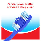 Colgate Extra Clean Toothbrush, Medium Toothbrush for Adults, 6 Pack