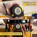 Fathers Day Gift for Dad from Daughter Son - Dad Husband Birthday Gifts, Gifts for Men New Daddy Father in Law, Best Dad Ever Gifts, First Father's Day Useful Stuff, Engraved 25 FT Tape Measure Tool