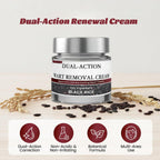 KeraErase Dual-Action Renewal Cream, Black and White Rice Soothing Repair cream, Professional Skin Treatment, Smooths And Refines The Skin, Natural Body Serum Suitable for All Skin Types (2PCS)