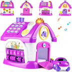 Toddler Toys for 1 Year Old Girl Gifts: 8 in 1 Multi-Functional Learning Baby Musical House for 1 2 3 Yr Old Girl and Boy Birthday Gifts, Educational Baby Toys 6-12, 12-18 Months