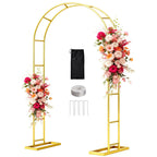WellSign Balloon Arch Stand 7.2FTx4.3FT Trellis for Climbing Plants Outdoor