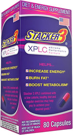 Stacker 3 XPLC by NVE Pharmaceuticals, 80 Capsules