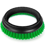 HHQ Commercial Scrub Brush for Orbital Floor Scrubber, Compatible with Oreck Orbiter XL ORB550MC, Bissell BGEM9000, 12" Diameter, Light-Duty Brush, Green