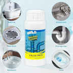 3PCS 2026 New Multi-functional Wild Tornado Pipe Dredge,Powerful Sink Cleaner Powder Fast Foaming for Kitchen Toilet Pipeline Quick Cleaning Tool
