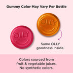 Olly, Gummy Undeniable Beauty Grapefruit Glam, 60 Count
