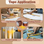 1''×33M High Temperature Resistant Polyimide Tape,No Residue Heat Tape