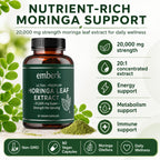 Moringa Capsules -20,000 mg Strength,