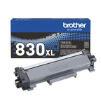 Brother TN830XL Toner Cartridge, Genuine Black High Yield