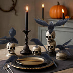 YOFIT Halloween Crow Decorations 6 Pack Fake Black Crows and Ravens