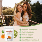 AOLBSPD Pumpkin Seed Oil Capsules with Saw Palmetto – 3000mg per Serving, 300 Softgels | Cold Pressed, Pure Virgin Oil | Supports Hair, Urinary, Bladder & Prostate Health | Non-GMO