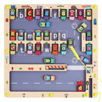 Magnetic Alphabet Maze Letter Puzzle for Fun Learning, Montessori Educational Toy for 3 4 5 Year Old Boys and Girls, Fine Motor Skills Development and Sensory Play