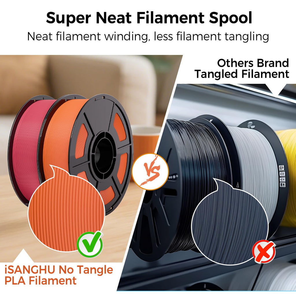 3D Printer PLA Filament Bundle 10KG 30-300mm/s for Bambu Lab AMS,AMS Lite