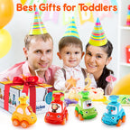 Cars Toys for 1 Year Old Boy Birthday Gift: Press and Go Toys Cars for Toddlers 1-3 Baby Toys 12-18 Months Toddler Toys Age 1-2 One Year Old Boy Toys First Birthday Gifts for 1-3 Year Old Boys Girls
