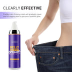 Enaskin Naturals Belly Firming Cream: Hibiscus & Honey Skin Tightening Cellulite Cream - Women Body Lotion for Firmness and Lift of Thighs & Stomach - Tummy Butter Stretch Marks - Purple 120 mL