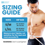 Everyday Medical Inguinal Hernia Support Belt for Men I Fits Left or Right Side I Post Surgery Men and Womens Hernia Support Truss for Inguinal, Groin Hernias I Adjustable Waist Strap I Beige | S/M