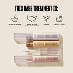 Babe Original Triple Threat Mini Set, Includes Babe Lash Essential Serum & Enhancing Conditioner + Babe Brow Amplifying Serum, 1 mL, 3 Pack