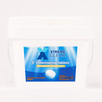 Xtremeclear 2-Pack 3" Swimming Pool Chlorine Tablets | Pro-Grade Pool Sanitizer Long Lasting & Slow Dissolving | 99% Pure Tri-Chlor|, 5 Pounds Bucket