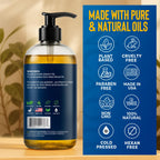 Pure Vitamin E Oil 30,000 IU, 8 fl oz - Cold-Pressed, Hexane Free, Natural Moisturizer for Skin & Face - Supports Scar & Stretch Mark Care by Nexon Botanics