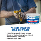 GOOP Original Multi-Purpose Waterless Hand Cleaner and Stain Remover - 14 oz Can (Pack of 2)