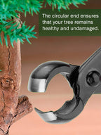 Haosie Bonsai Concave Cutter Tools, 8.4in Gardening Scissors Shears Pruning