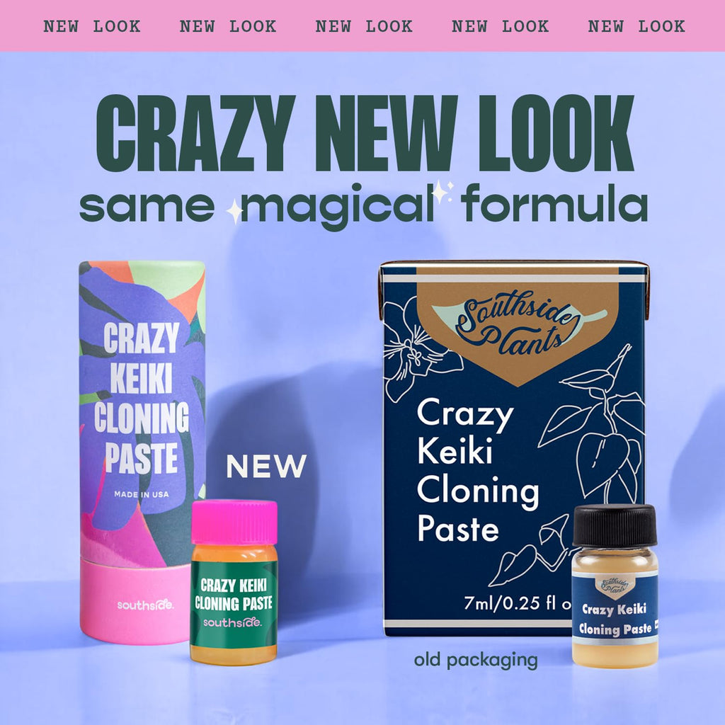 Crazy Keiki Cloning Paste by Southside Plants – Sprout Leaves on Bare Branches with Natural Cytokinin, Hormones & Vitamins – Keiki Paste for Plants and Orchids – 0.25oz