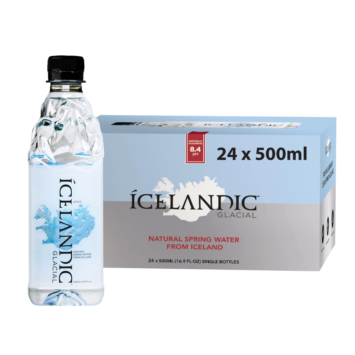 Icelandic Glacial Water, 500ml (Pack of 24)