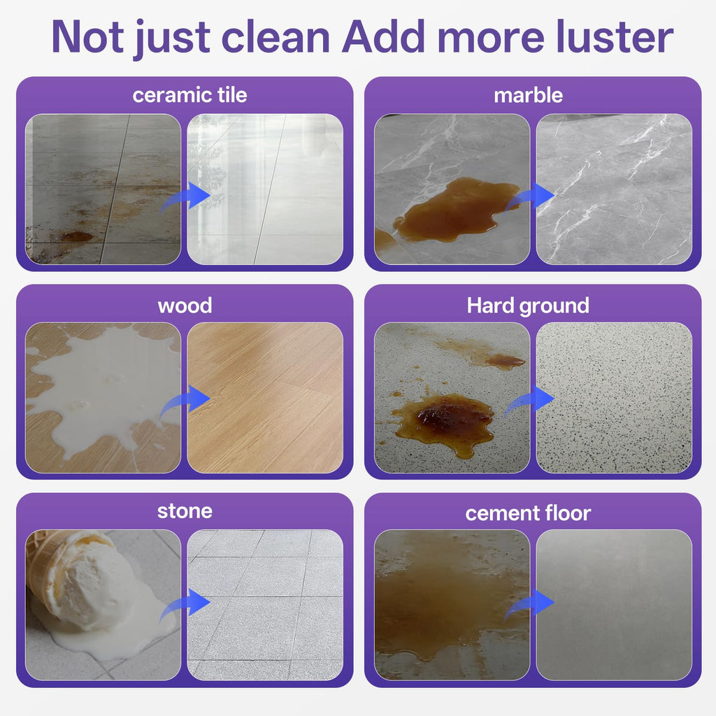 Nukisa 2.5L Floor Cleaning Solution Compatible with Roborock/Eufy/iRobot/Ecovacs/Dreame/Shark, Fragrance Deodorization, Deep Cleans for Multiple Hard Floors (2.5 Liter, 【Lavender】)
