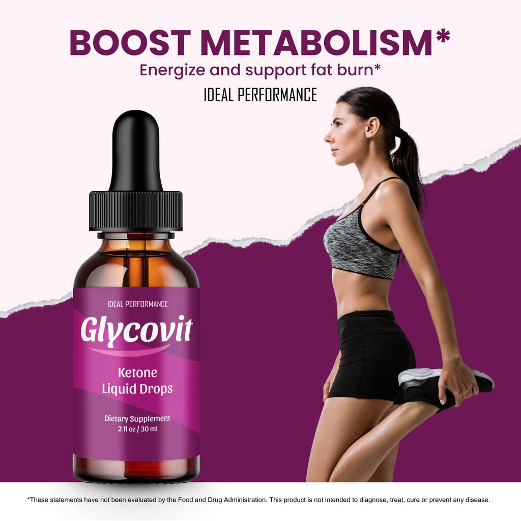 IDEAL PERFORMANCE Glycovit Drops, Glycovit Dropper Reviews (2 Pack)