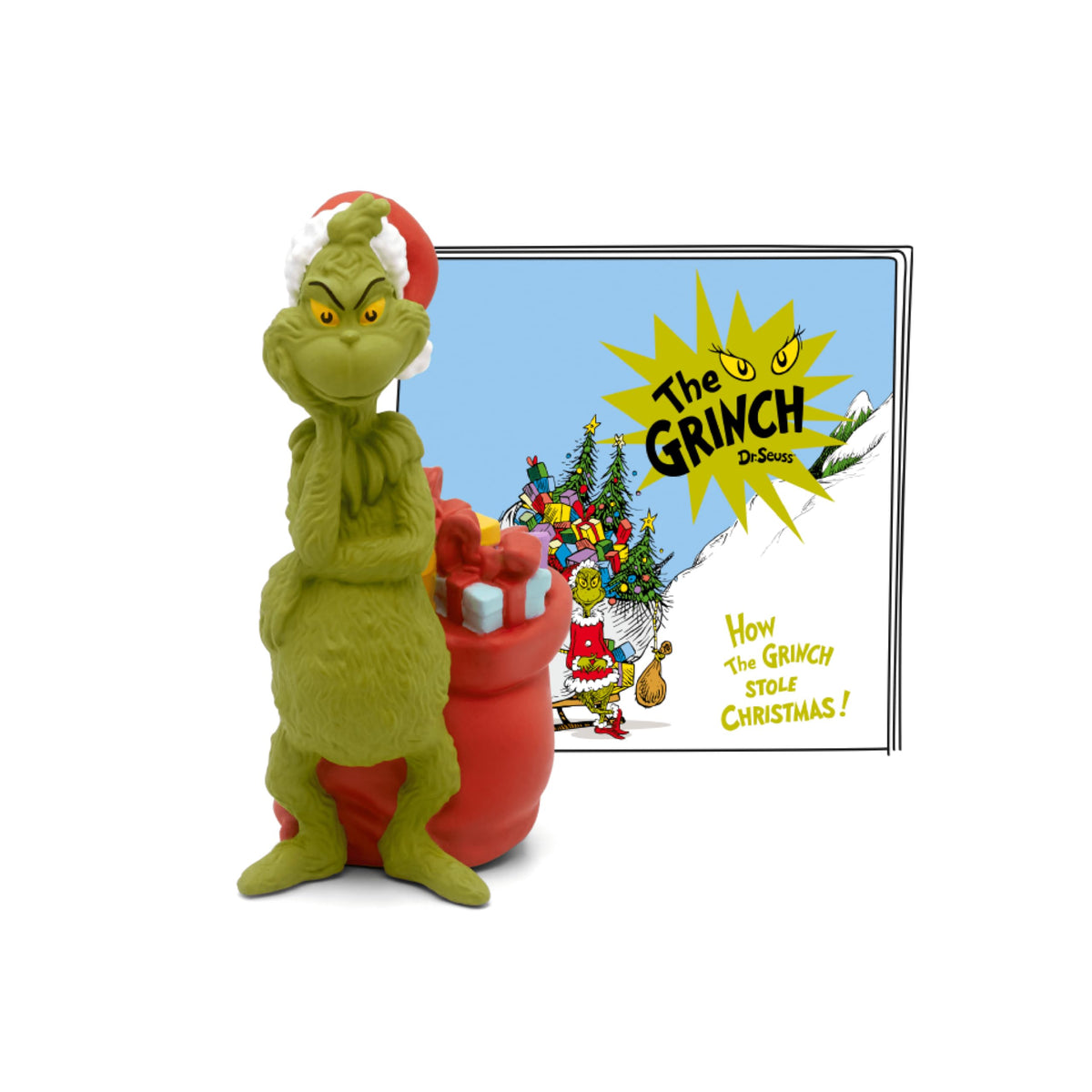 Tonies The Grinch Audio Toy Figurine from How The Grinch Stole Christmas by Dr. Seuss
