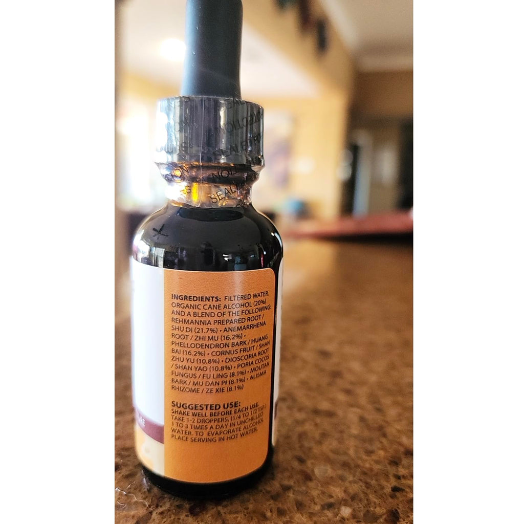 root + spring Rehmannia Eight - Zhi Bai Di Huang Tang - Herbal Tincture (Liquid Extract) - Zhi Bai Di Huang Wan Concentrate with Dropper - Natural TCM Herb Blend Supplement 1 oz (Pack of 2)