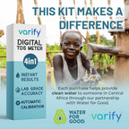Varify TDS Meter Digital Water Tester for Drinking Water Instant 4in1 Test