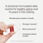 Timeline Mitopure Urolithin A Supplement - Clinically Proven Support for Healthy Aging and Cellular Renewal - Mitoceutical for Muscle Strength and Longevity - 60 Softgels