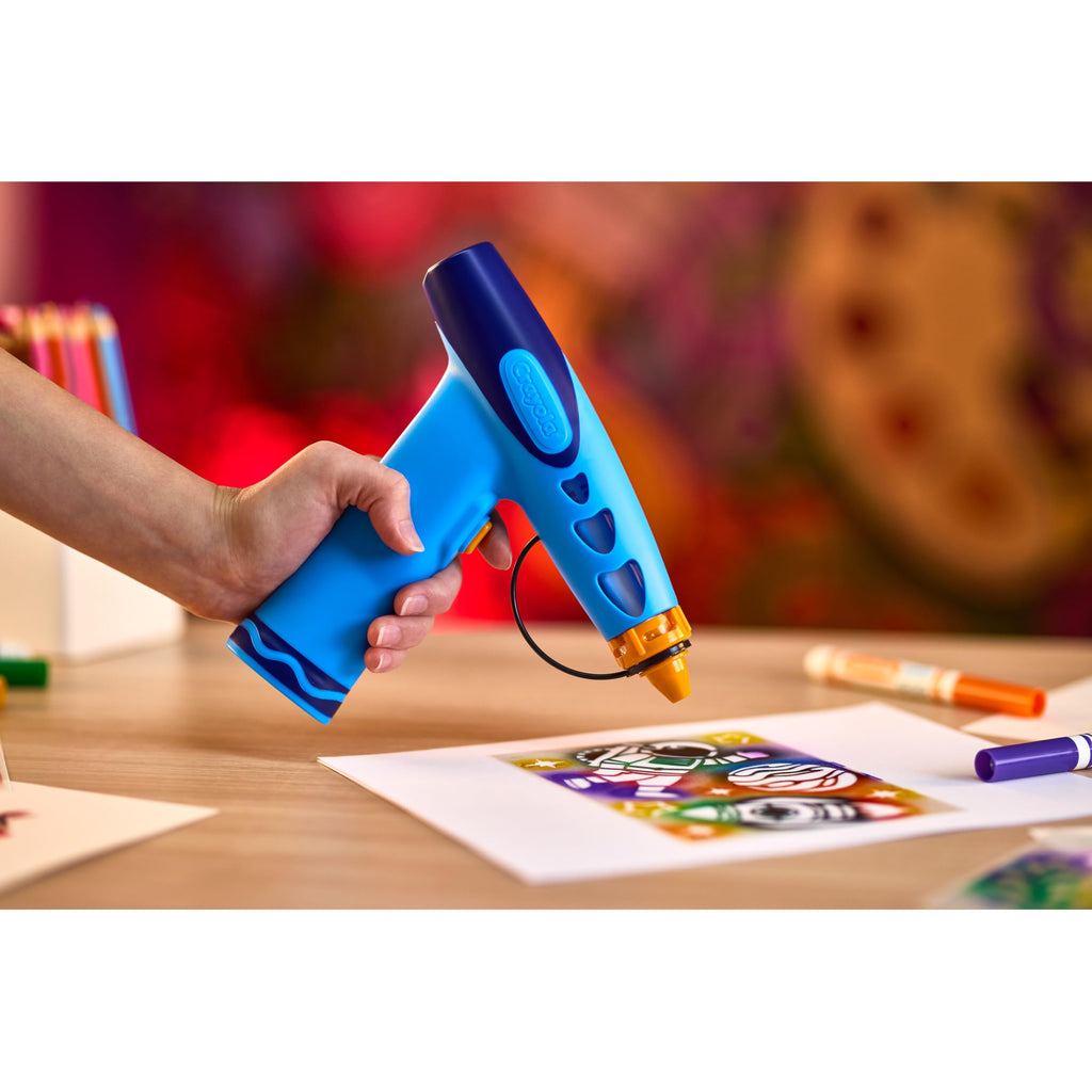 Crayola Marker Airbrush Spray Art Kit, Arts & Crafts Toys, Holiday Gift
