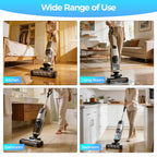 Floor Cleaning Solution,Floor Cleaner for Hardwood Tile Hardfloor Marble Cement Vinyl Flooring Laminate Flooring, Compatible Robot Vacuums with Mopping and Wet Dry Vacuum,1L, 33.8 Fl. OZ