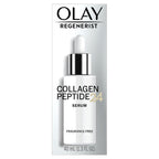 Olay Collagen Peptide Visibly Firming Serum, Fragrance-Free, 1.3 FL OZ (40 mL)