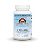 Source Naturals Serene Science L-Theanine, Made with Suntheanine, for Focused Relaxation, 200 mg - 120 Capsules