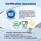 GOLDEN ICEPURE RWF0700A Refrigerator Water Filter Replacement for Samsung DA29-00020B, HAF-CIN/EXP, RF263BEAESR, RF28HMEDBSR, RF28HFEDTSR, RF28HFEDBSR, 3PACK