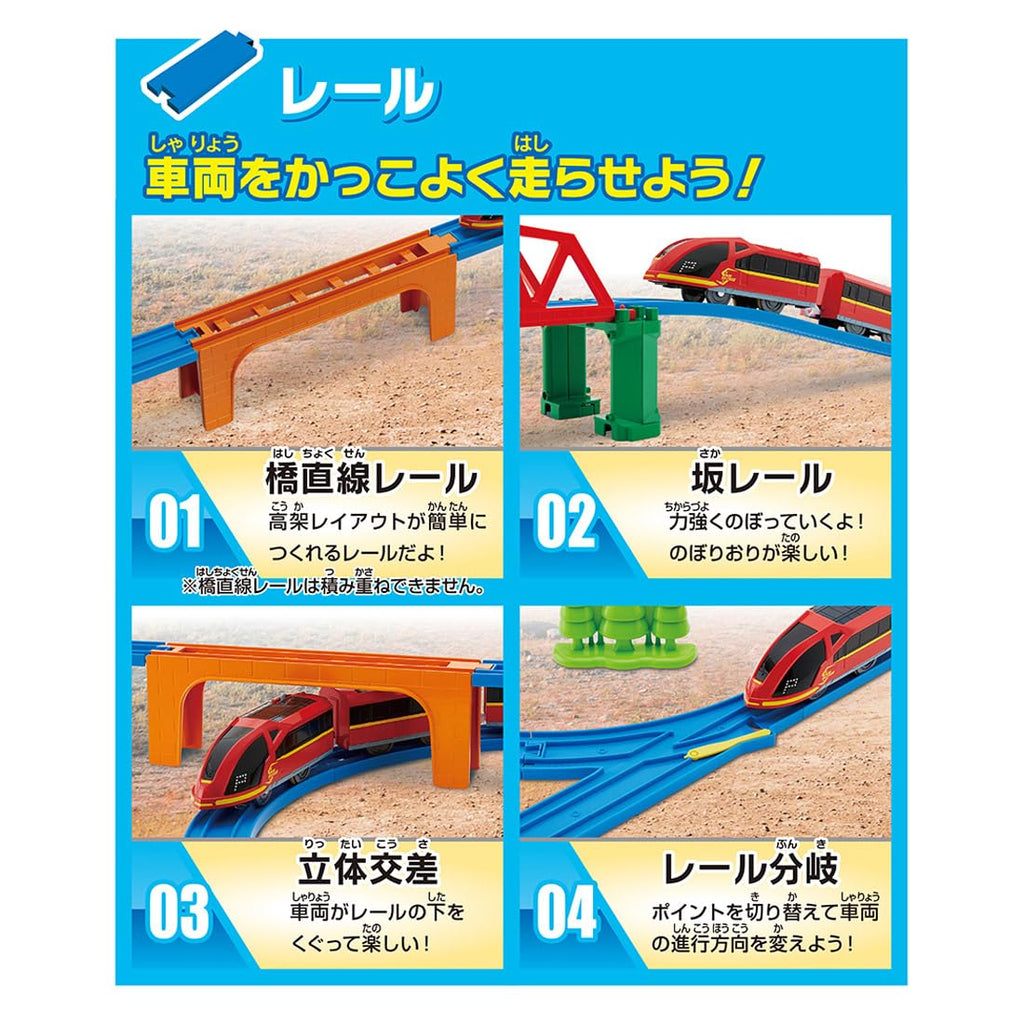 Takara Tomy Plarail Play Connected! Plarail Best Selection Set, Trains, Trains, Toys, Ages 3 and Up