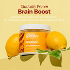 Mineral Moon Premium Cognitive Ignition Nootropic Powder - Brain Supplements For Memory & Focus - Sage Extract, B Vitamins,Cognizine Citicoline& nooLVL - Supports Mental Clarity - No Caffeine or Sugar