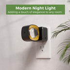 L LOHAS LED Night Light Projector, Night Lights Plug into Wall, Dusk to Dawn Sensor, 180°Rotating Nightlight for Kids, 0-150LM Dimmable Soft White Ambient Lighting for Bathroom, Decor, Gifts, 2 Pack
