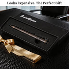 SMOOTHERPRO Solid Brass Bolt Action Pen, Compatible with Pilot G2 Refill