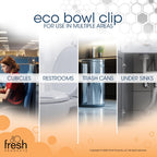 Fresh Products Eco Bowl Clip Toilet Air Freshener, Variety Pack, 6-Pack