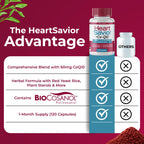 Natural Supplement with CoQ10, Red Yeast Rice, Niacin, Policosanol and Guggul. The Natural Way. by New Health Plus 60 MG Co-Q10 (120 caps)