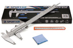 Spurtar Vernier Caliper Measuring Tool 6", 0-6Inch/0-150mm Manual Non Digital Calipers, 0.001"/0.02mm High Precision Durable Micrometer