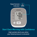 OMRON Bronze Blood Pressure Monitor for Home Use & Upper Arm Blood Pressure Cuff - #1 Doctor & Pharmacist Recommended Brand - Clinically Validated - Connect App